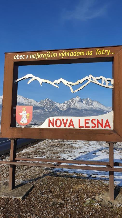 Vila Lesna House With A Garden 2 Minutes From The Center Of The Tatras Nova Lesna Luaran gambar