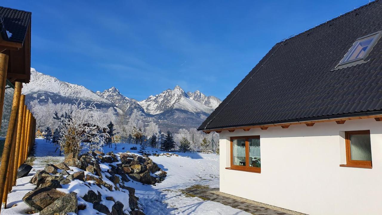 Vila Lesna House With A Garden 2 Minutes From The Center Of The Tatras Nova Lesna Luaran gambar