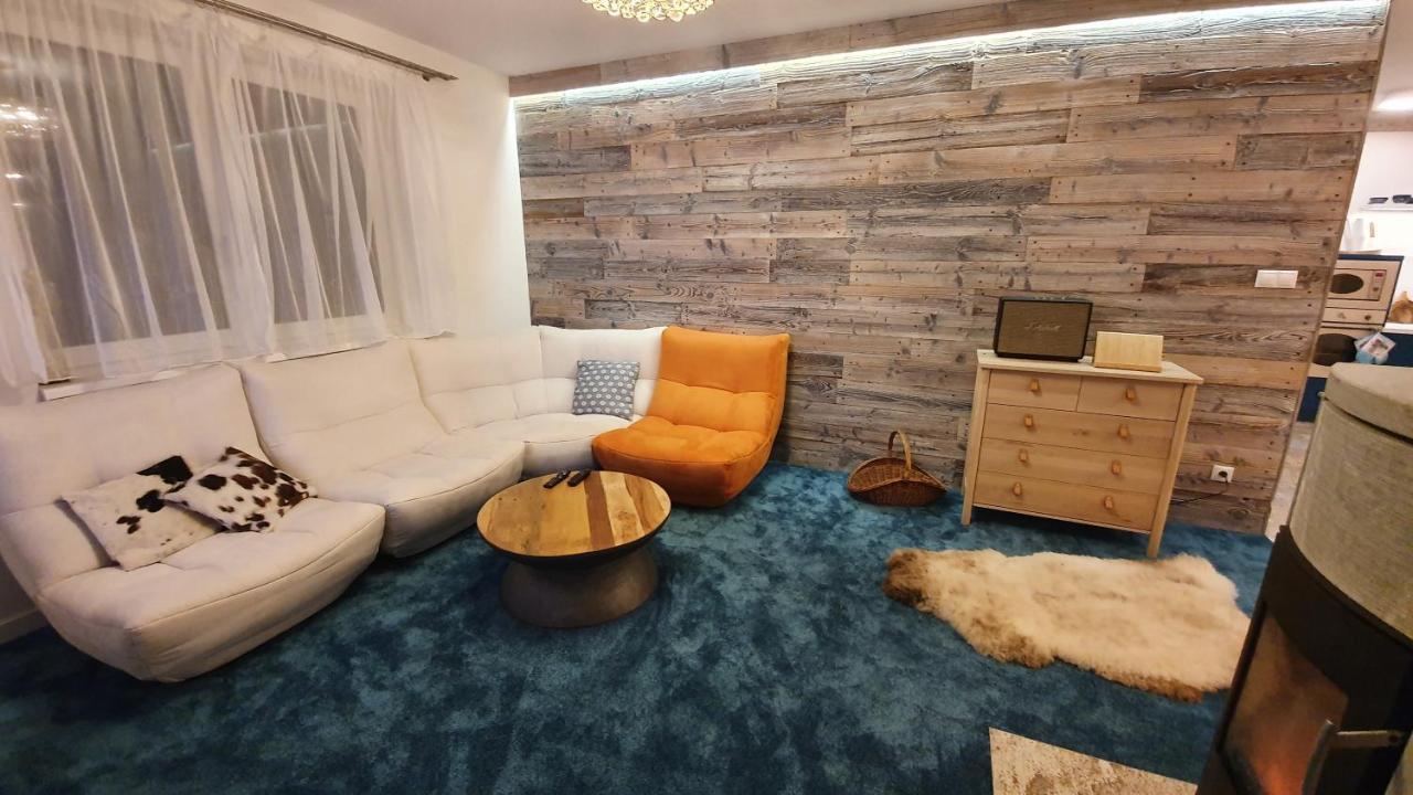 Vila Lesna House With A Garden 2 Minutes From The Center Of The Tatras Nova Lesna Luaran gambar
