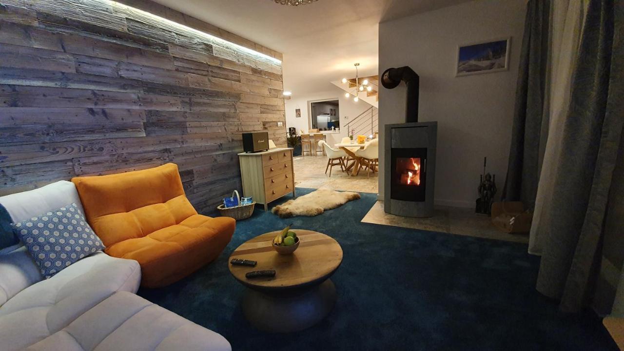 Vila Lesna House With A Garden 2 Minutes From The Center Of The Tatras Nova Lesna Luaran gambar
