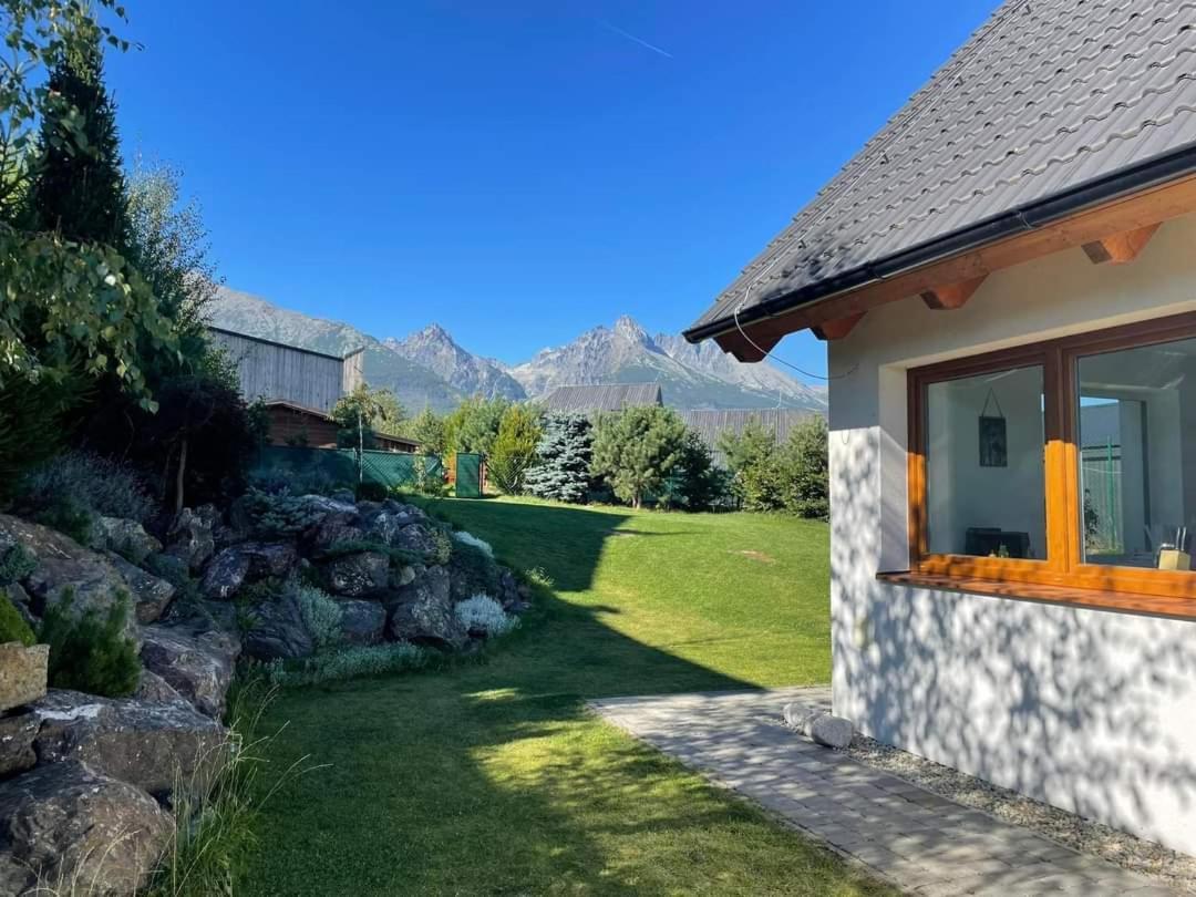 Vila Lesna House With A Garden 2 Minutes From The Center Of The Tatras Nova Lesna Luaran gambar