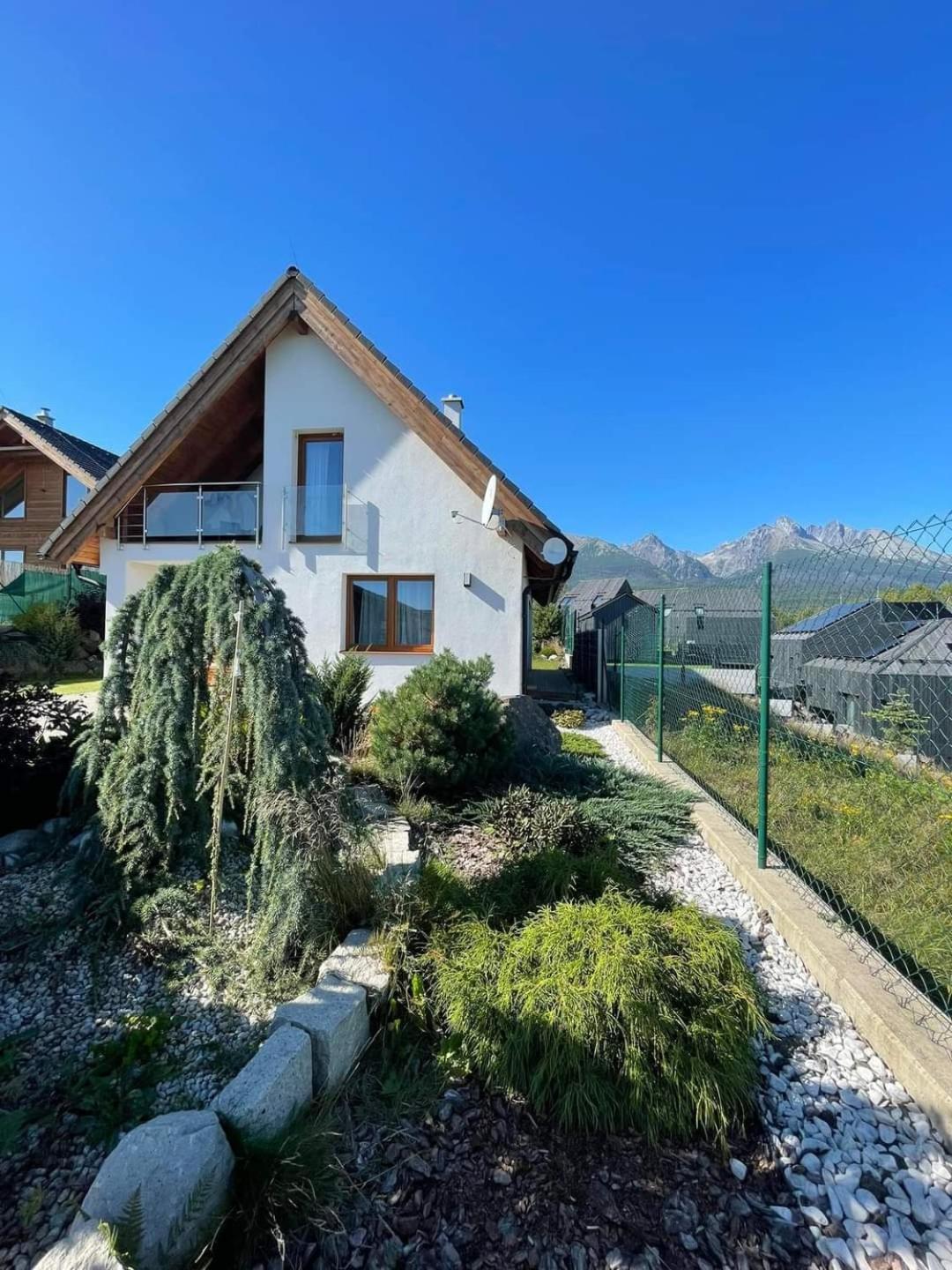 Vila Lesna House With A Garden 2 Minutes From The Center Of The Tatras Nova Lesna Luaran gambar